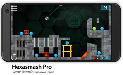 دانلود Hexasmash Pro v1.03 - بازی موبایل آونگ هگزا