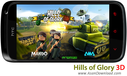 دانلود Hills of Glory 3D v1.0.11 - بازی موبایل تپه های افتخار