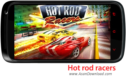 دانلود Hot rod racers v1.0.1 - بازی موبایل مسابقات اتومبیل رانی