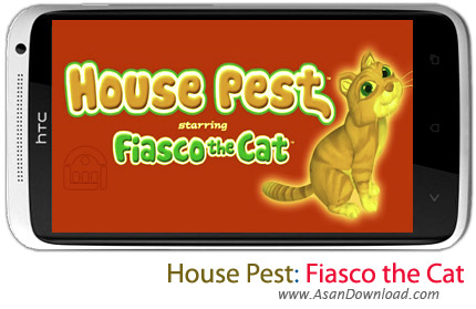 دانلود House Pest: Fiasco the Cat v1.0.0.046 - بازی موبایل گربه بازیگوش