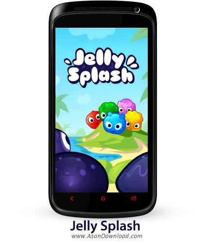  دانلود Jelly Splash v1.5.3 - بازی موبایل حذف ژله ها