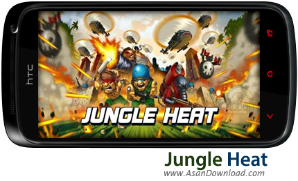 دانلود Jungle Heat v1.6.3 - بازی موبایل فرماندهی حرارت جنگل