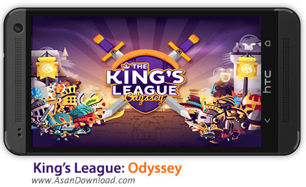 دانلود King's League: Odyssey v1.1 - بازی موبایل اتحاد پادشاه + دیتا