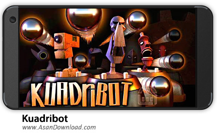دانلود Kuadribot v1.0.0 - بازی موبایل نبرد ربات ها + نسخه بی نهایت