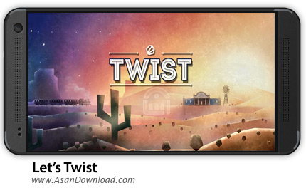 دانلود Let's Twist v1.0 - بازی موبایل سقوط اجسام رنگی + نسخه بینهایت