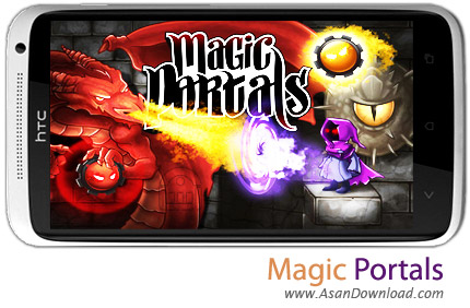 دانلود Magic Portals v3.6.3 - بازی موبایل جنگ جادوگر با اژدها