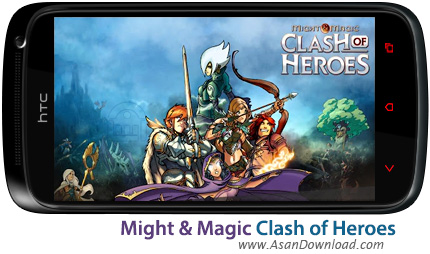 دانلود Might & Magic Clash of Heroes v1.0 - بازی موبایل نجات قهرمانان