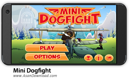 دانلود Mini Dogfight v1.0.39 - بازی موبایل گربه خلبان + نسخه بی نهایت + دیتا