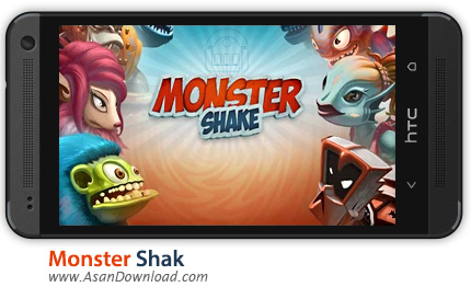 دانلود Monster Shake v1.1 - بازی موبایل لرزش هیولا + دیتا