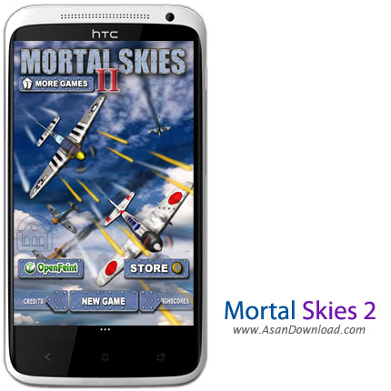 دانلود Mortal Skies 2 v1.2 - بازی موبایل جنگ های آسمانی جنگ جهانی دوم