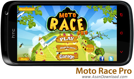 دانلود Moto Race Pro v1.0 - بازی موتور سواری مهیج برای اندروید