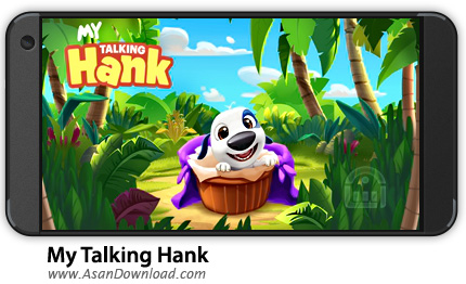 دانلود My Talking Hank v1.2.1.950 - بازی موبایل هنک سخنگو + نسخه بی نهایت