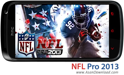 دانلود NFL Pro 2013 v1.5.2 - بازی موبایل فوتبال آمریکایی بعلاوه گیم دیتای بازی