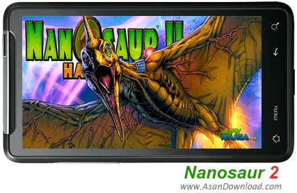 دانلود Nanosaur 2 v1.1.2 - بازی موبایل اژدهای انتقام گیر