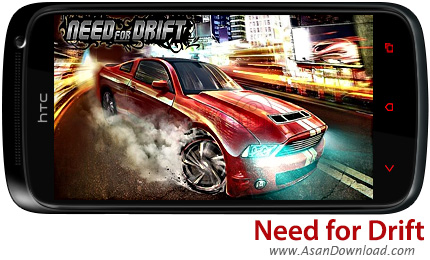 دانلود Need for Drift v1.2 - بازی موبایل رالی ماشین های پرقدرت بعلاوه گیم دیتای بازی