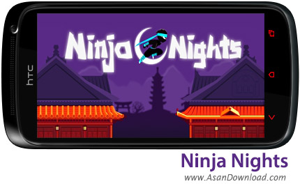 دانلود Ninja Nights - Runner Game v1.0 - بازی موبایل نینجای شب