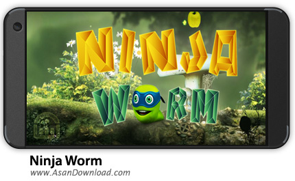 دانلود Ninja Worm v1.0.6 - بازی موبایل کرم نینجا