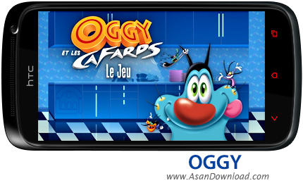 دانلود Oggy v1.0 - بازی موبایل اوگی و سوسک های دیوانه
