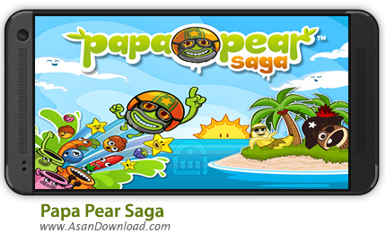 دانلود Papa Pear Saga v1.27.0 - بازی موبایل جمع آوری گلابی + نسخه بینهایت