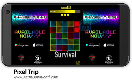 دانلود Pixel Trip v1.0.1 - بازی موبایل سفر پیکسلی