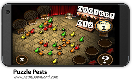 دانلود Puzzle Pests v1.0 - بازی موبایل پازل حشرات