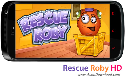 دانلود Rescue Roby HD v1.3 - بازی موبایل روبی و فرار از کارخانه روبات ها