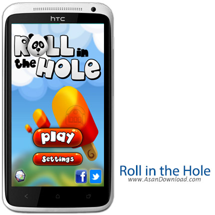 دانلود Roll in the Hole v105 - بازی موبایل پاندای PoPo