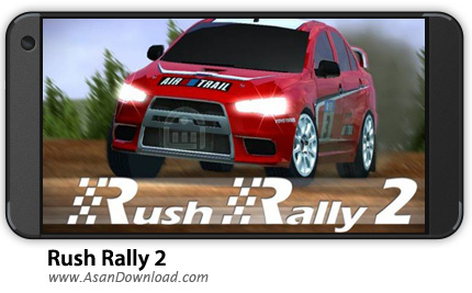دانلود Rush Rally 2 v1.55 - بازی موبایل رالی اتومبیلرانی + نسخه بینهایت