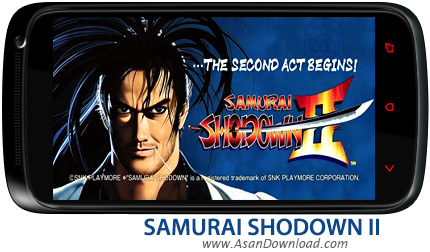 دانلود SAMURAI SHODOWN II v1.2 - بازی موبایل شمشیر سامورایی + دیتا