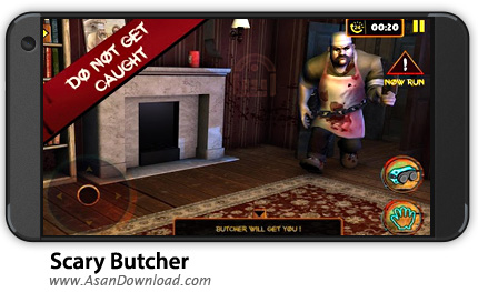دانلود Scary Butcher 3D v1.1 - بازی موبایل قصاب عصبانی + نسخه بی نهایت
