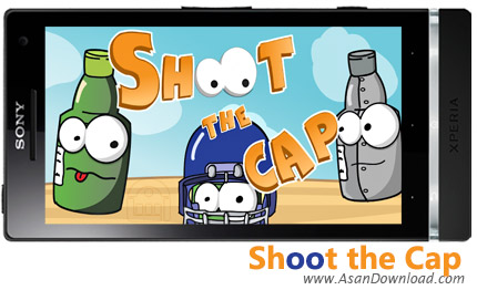 دانلود Shoot the Cap v1.0.1.0 - بازی موبایل مبارزه با بطری ها
