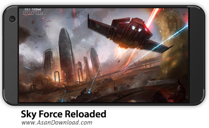 دانلود Sky Force Reloaded v1.01 - بازی موبایل نیروی آسمان + نسخه بینهایت + دیتا