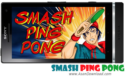 دانلود Smash Ping Pong v1.0 - بازی موبایل تنیس روی میز