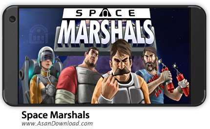 دانلود Space Marshals v1.2.7 - بازی موبایل مارشال فضایی +نسخه بی نهایت + دیتا