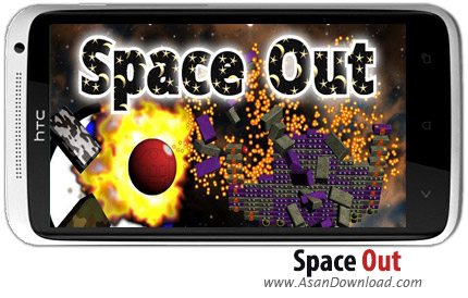 دانلود Space Out v1.51 - بازی موبایل پرتاب گوی در بیرون فضا