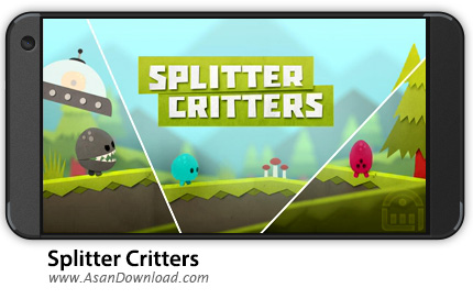 دانلود Splitter Critters v1.1.4.2 - بازی موبایل سفر فضایی