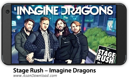 دانلود Stage Rush - Imagine Dragons v2500 - بازی موبایل دوندگی استیج راش + نسخه بی نهایت