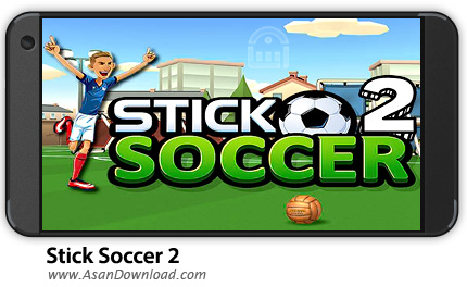 دانلود Stick Soccer 2 v1.0.7 - بازی موبایل فوتبال لمسی 2 + نسخه بی نهایت
