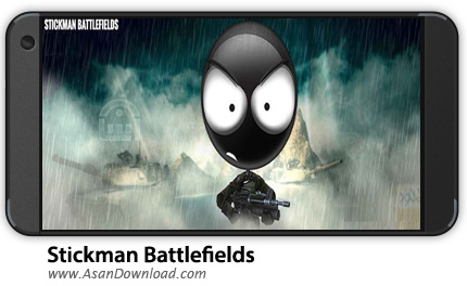 دانلود Stickman Battlefields v1.8.1 - بازی موبایل نبرد استیکمن ها + نسخه بینهایت