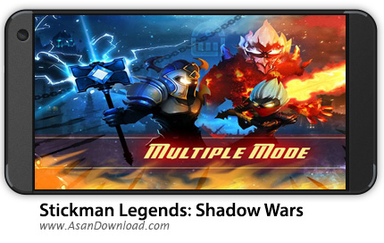 دانلود Stickman Legends: Shadow Wars v1.02 - بازی موبایل نبرد سایه ها + نسخه بی نهایت