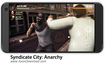 دانلود Syndicate City: Anarchy v1.1.9 - بازی موبایل هرج و مرج در شهر + نسخه بی نهایت + دیتا