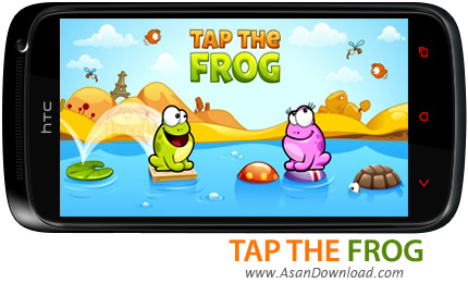 دانلود Tap the Frog HD v1.5.3 - بازی موبایل پرش های قورباغه