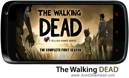 دانلود The Walking Dead: The Complete First Season v1.0.0 - بازی موبایل راه رفتن مردگان - فصل اول