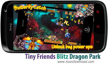 دانلود بازی Tiny Friends Blitz Dragon Park v1.2 - بازی موبایل پارک حیوانات