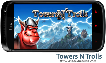 دانلود Towers N Trolls v1.6.3 - بازی موبایل دفاع از قلعه