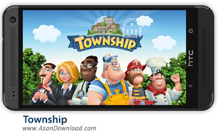 دانلود Township v1.10.3 - بازی موبایل شبیه ساز آنلاین مزرعه داری و مدیریت شهر + دیتا