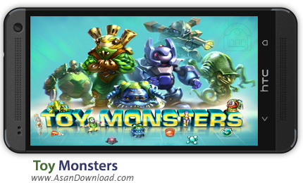 دانلود Toy Monsters v1.8.1 - بازی موبایل هیولای اسباب بازی + دیتا