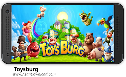 دانلود Toysburg v1.2.7 - بازی موبایل قلعه اسباب بازی ها + دیتا + نسخه بینهایت