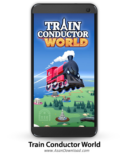 دانلود Train Conductor World v1.5.1 - بازی موبایل کنترل قطار + نسخه بی نهایت