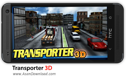 دانلود Transporter 3D v1.6 - بازی موبایل هدایت کامیون ها